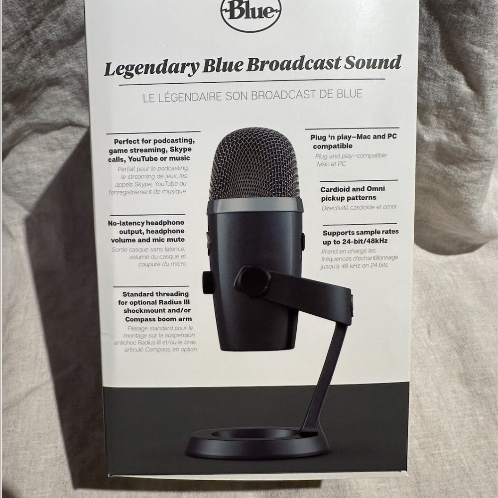 Yeti Nano Blue Mic Microphone - Picture 5 of 6